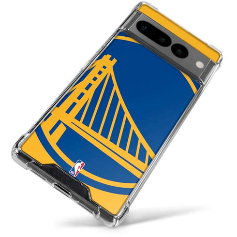 NBA Golden State Warriors Large Logo Google Pixel 7 Pro Clear Case
